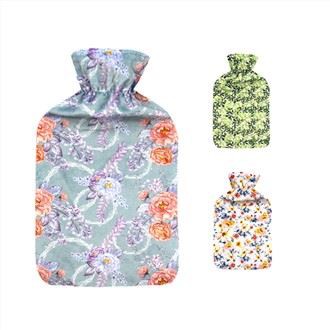 Gumijas karstā ūdens pudele ar flīsa vāku